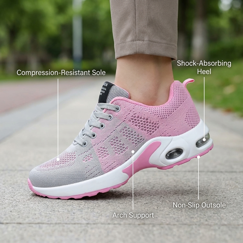 12-Hour Shift Shoes for All-Day Foot, Knee & Back Pain Relief (Copy)