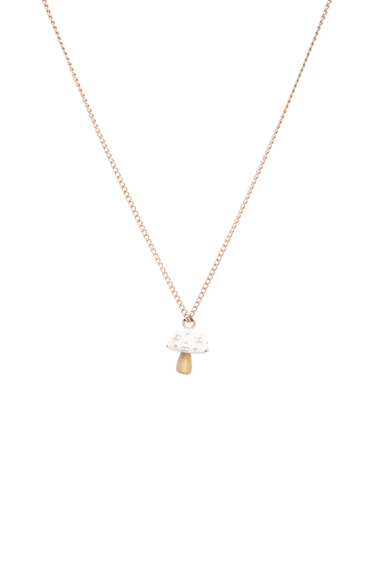 Mushroom Pendant Necklace