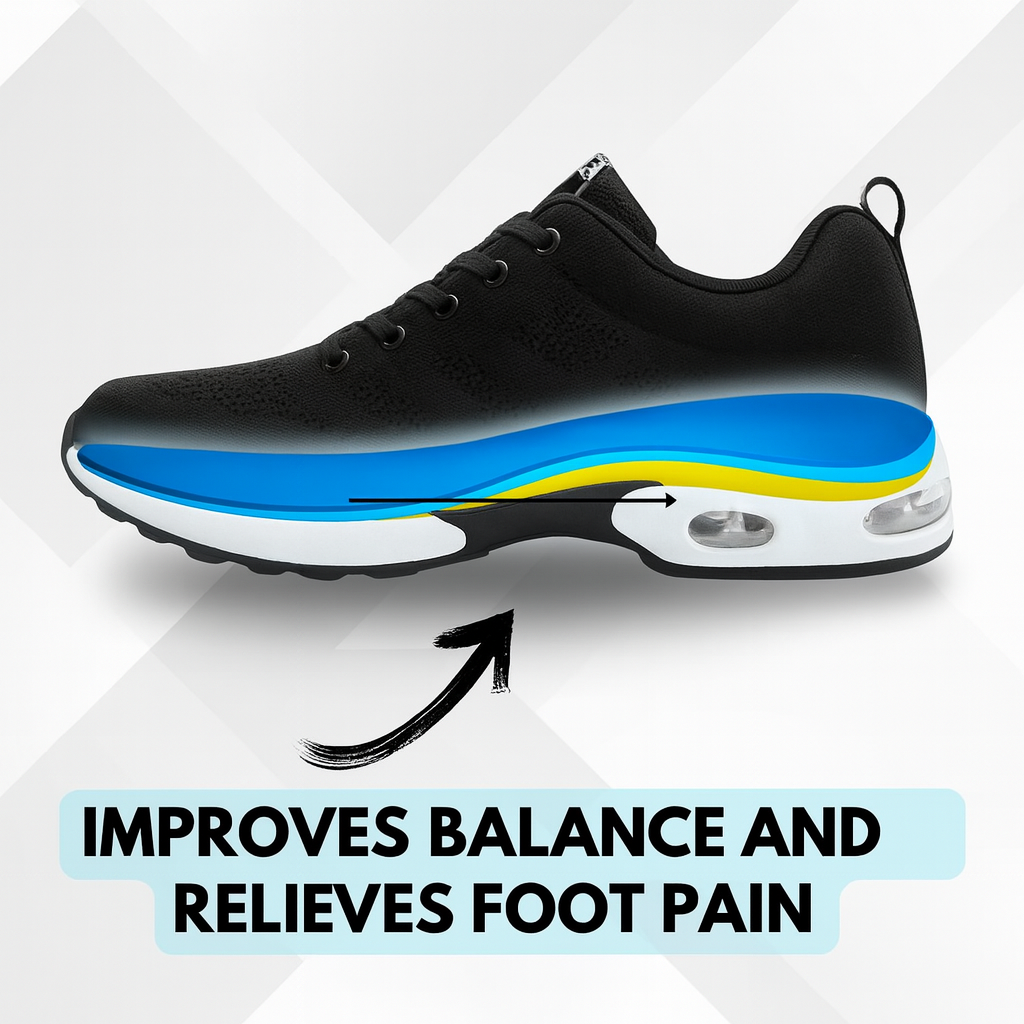 12-Hour Shift Shoes for Heel & Plantar Fasciitis Relief (Unisex)
