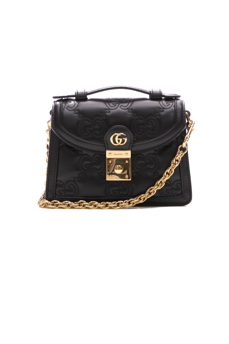 Mini GG Matelasse Top Handle Bag