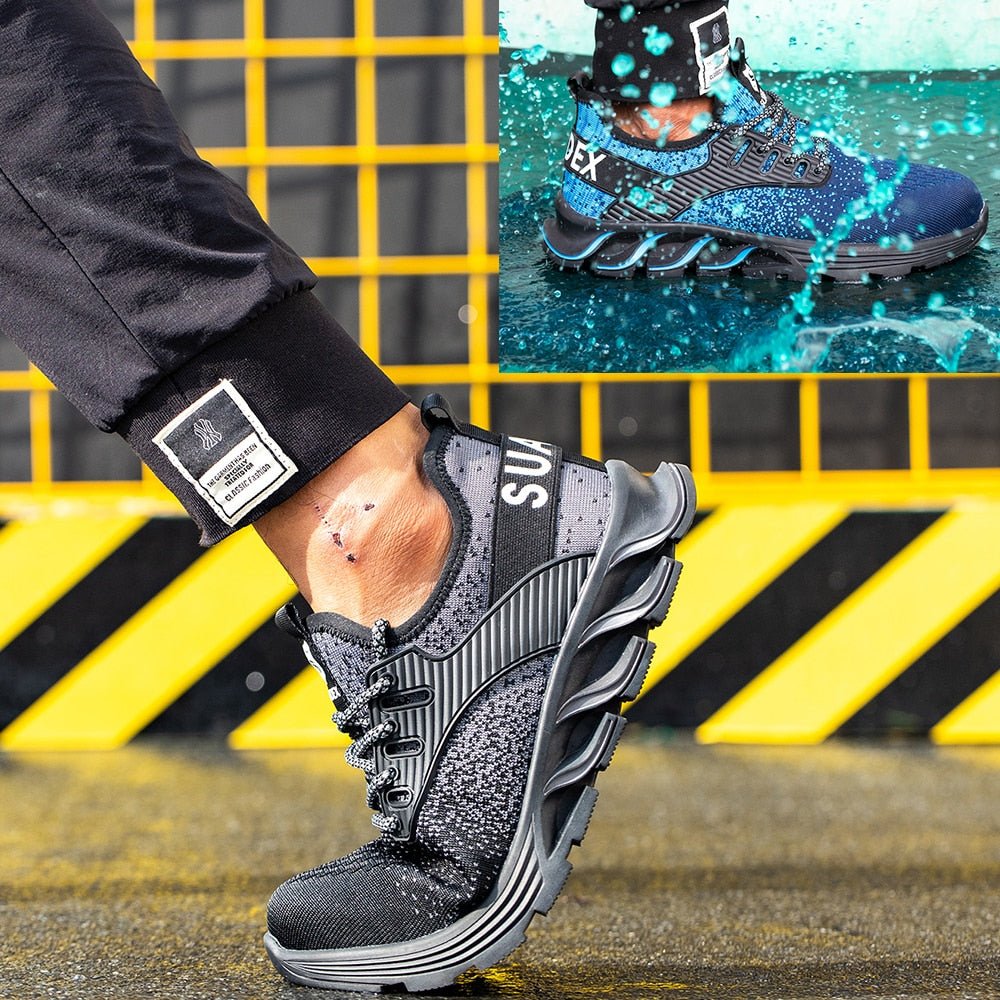 Reinforced Safety Steel Toe Boots